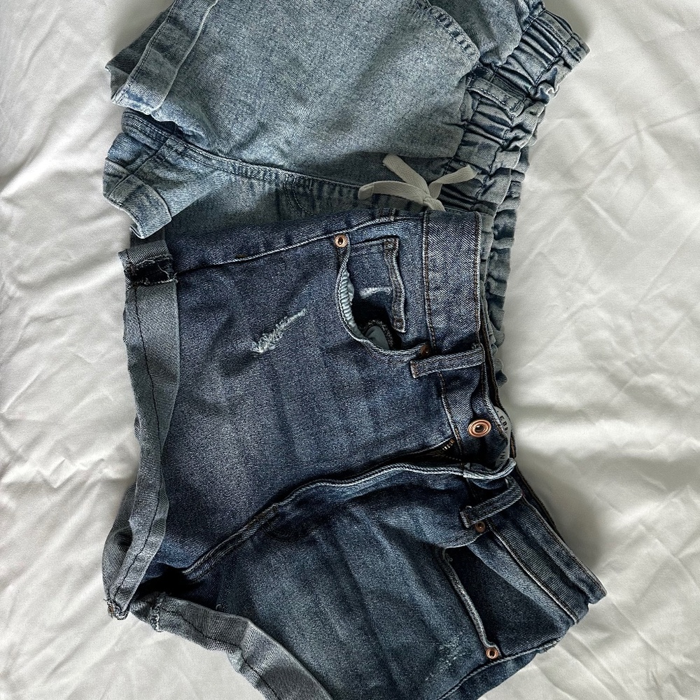 Pair of denim shorts (size 28)